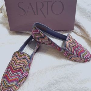 Franco Sarto Jiana2 Multi Color Slip On Loafer in 9.5M
